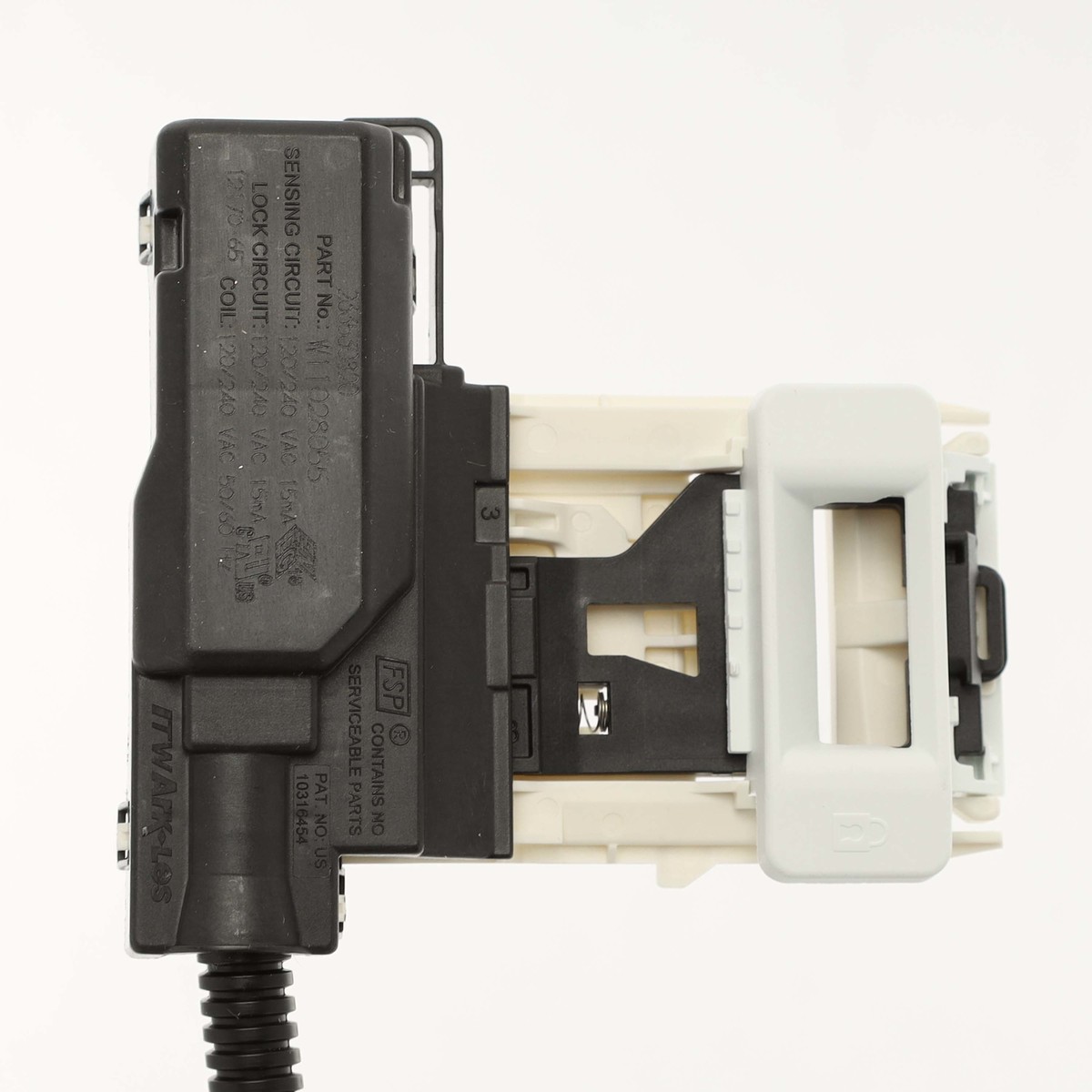 W11176112 - Genuine OEM Whirlpool Washer Door Latch